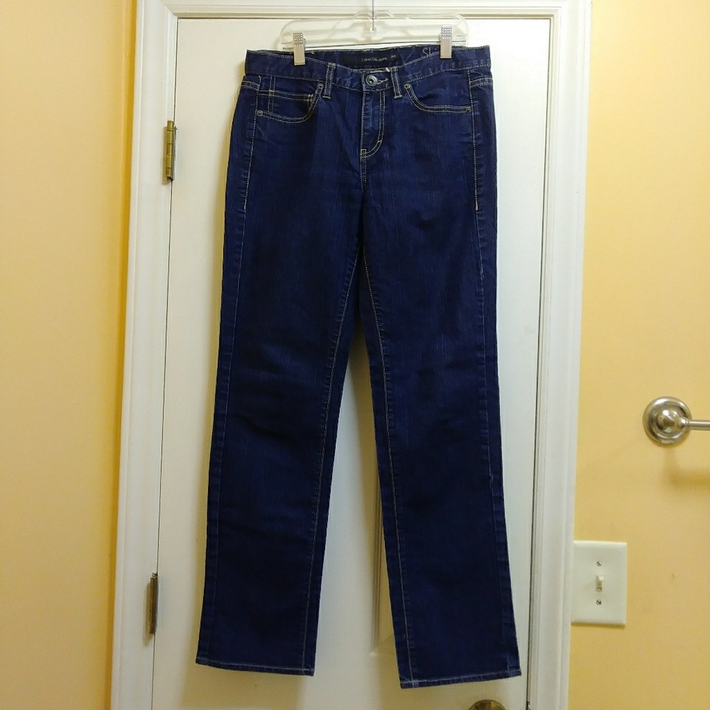 Calvin Klein Women's Jeans Size 28/6 Skinny Dark